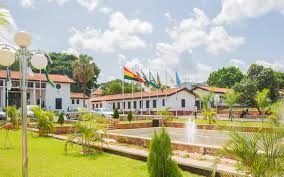 Univ of Ghana w flags